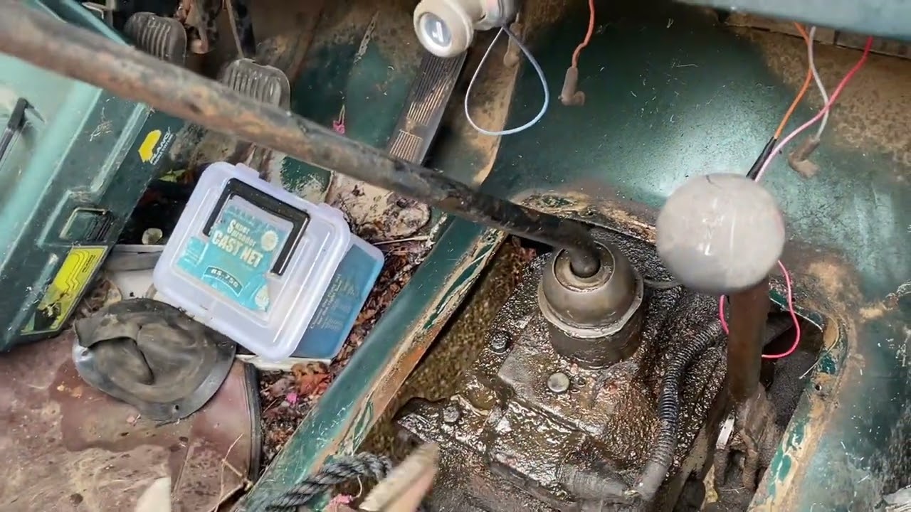 Removing the shifter on a 1979 jeep cj5