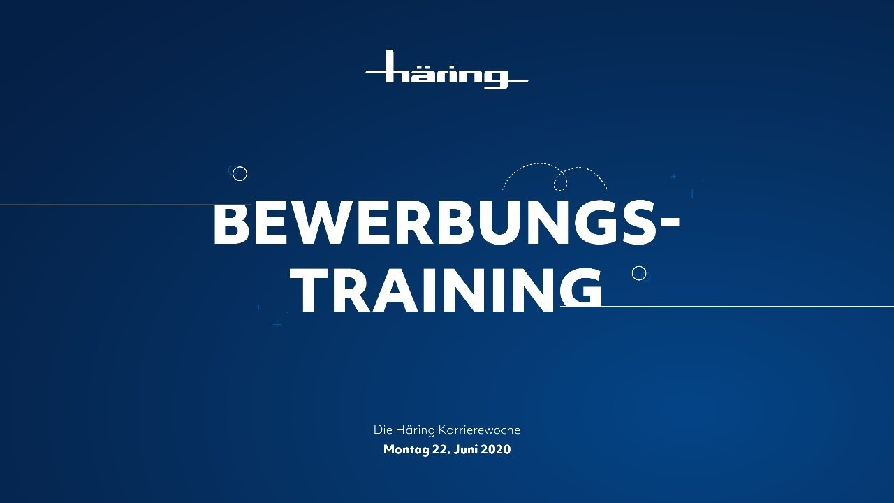 Bewerbungstraining