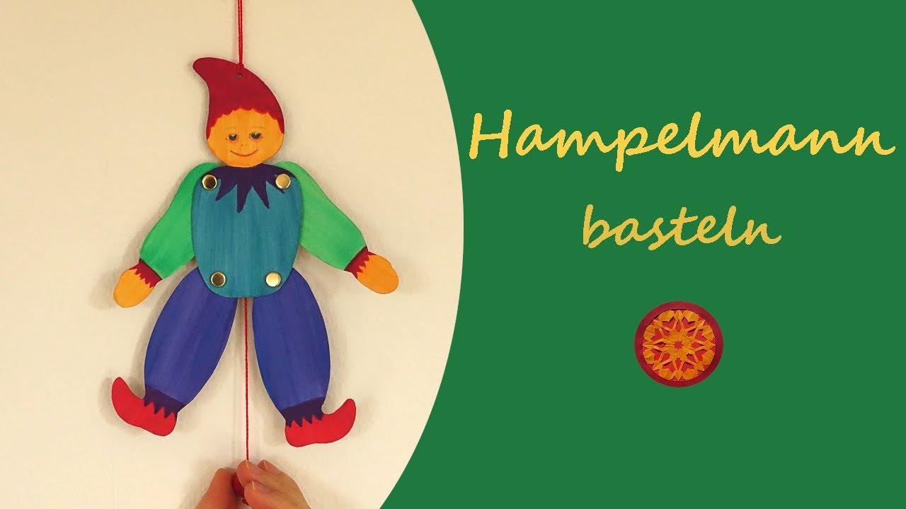 Bastelideen f&uuml;r Kinder I HAMPELMANN basteln (DIY) I Waldorf Bastelei