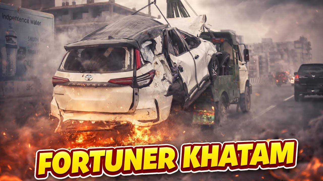 FORTUNER KHATAM 😱 | Bhayanak Accident Dekh Kar Shock Ho Gaya #dailyvlog #vlog 