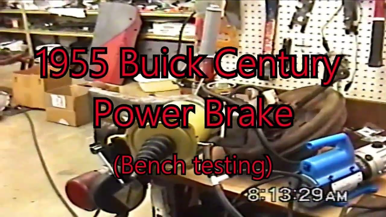 55 Buick power BrakeTesting