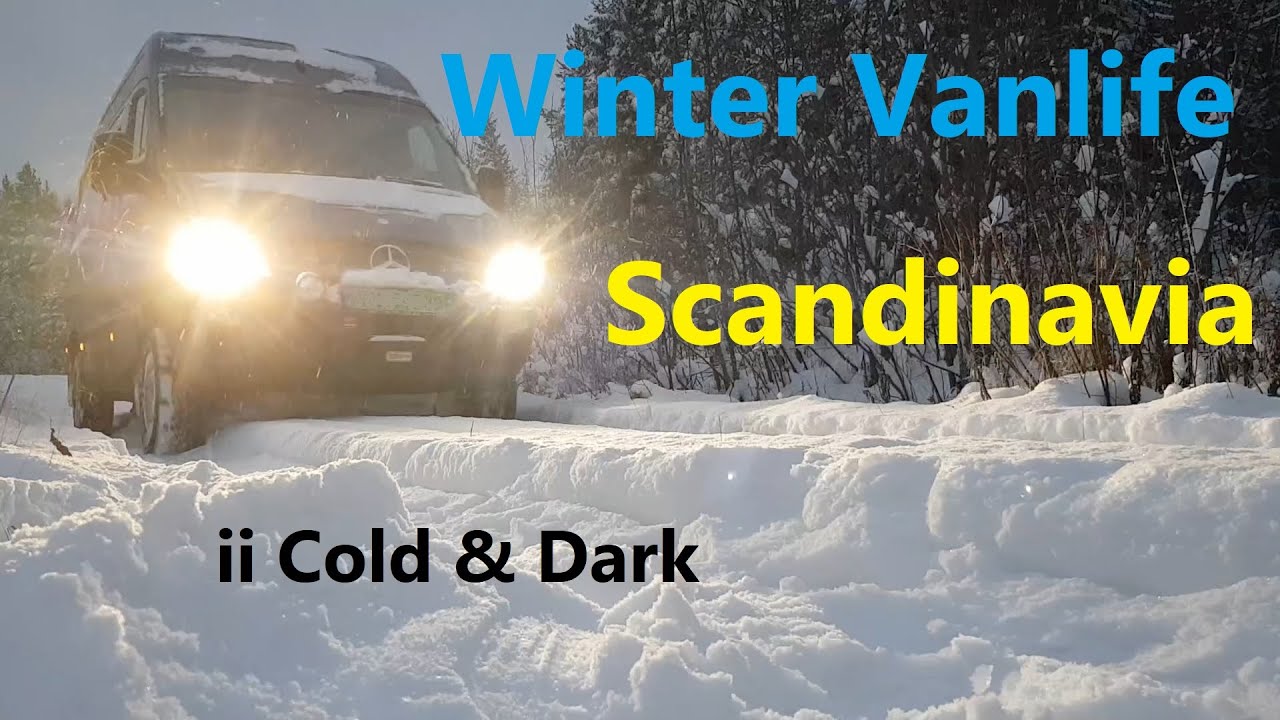 Cold & Dark - Winter Vanlife Scandinavia