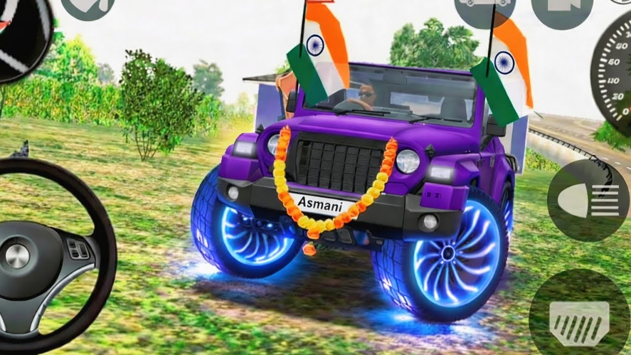 Desi Thar King 👑 Indian Car Simulator 3D Game Play