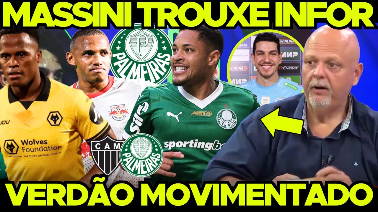 🚨 NASSINI chegou com INFORMAÇÃO! PALMEIRAS tem PROPOSTA na MESA! NOVIDADE para a ESTREIA no VERDÃO!