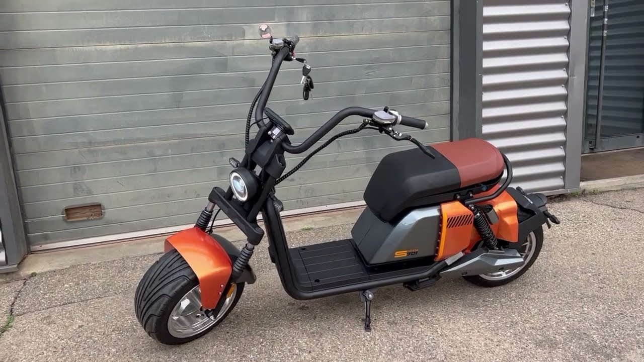 Scooter électrique Sport 701 3000W by ElecBiZ  Mobilité Urbaine Électrique