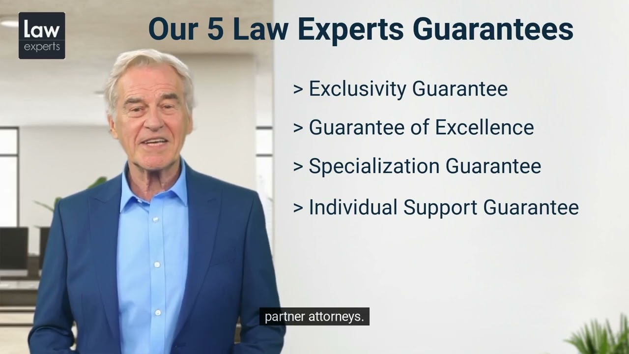 Why Choose Law Experts? The 5 Law Experts Guarantees - A Distinctive Legal Experience in Austria