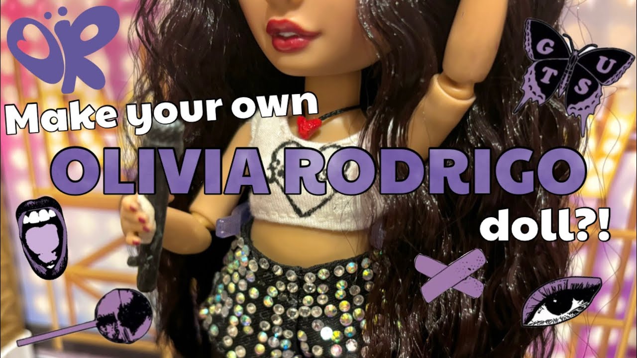 Making a Custom Olivia Rodrigo Rainbow High Doll!💜