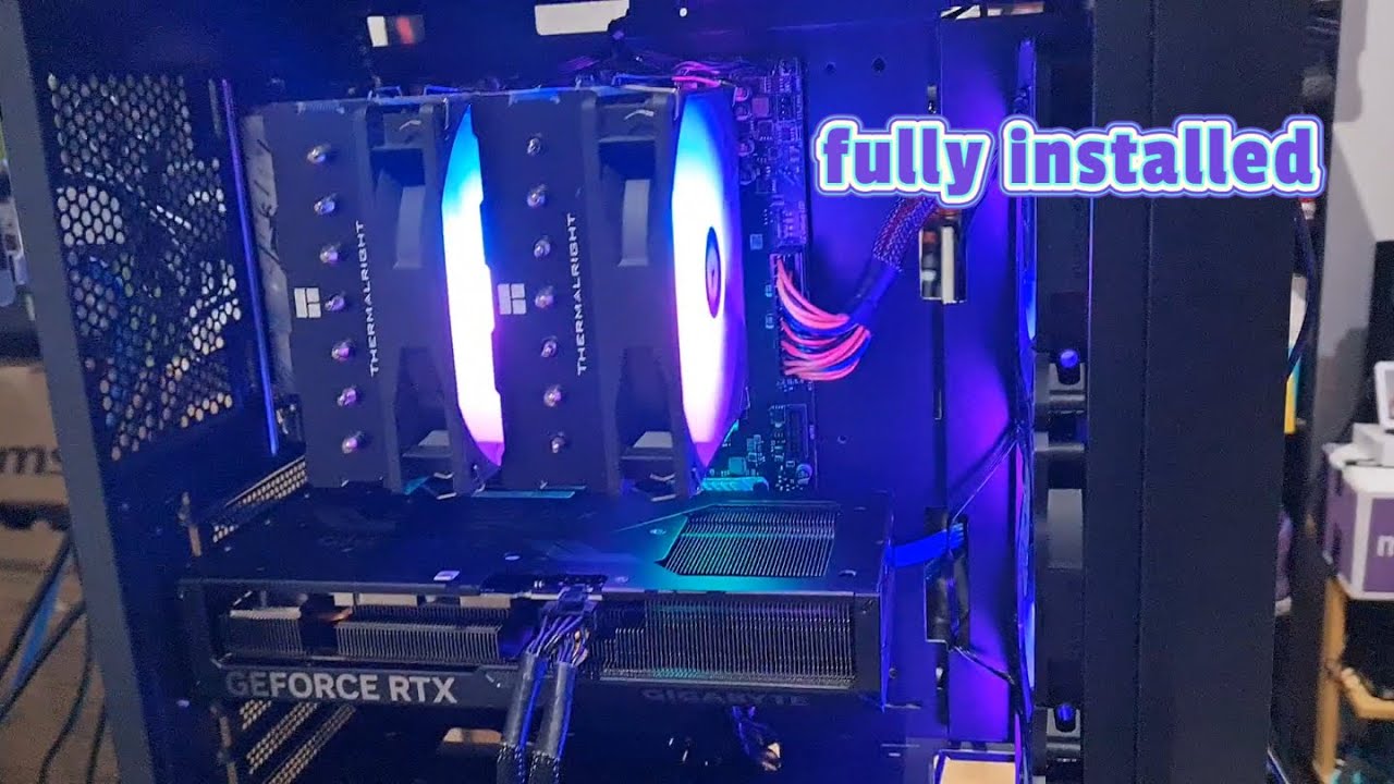 Руководство по установке двухбашенного воздушного охладителя Thermalright Pearless Assassin/Phant...