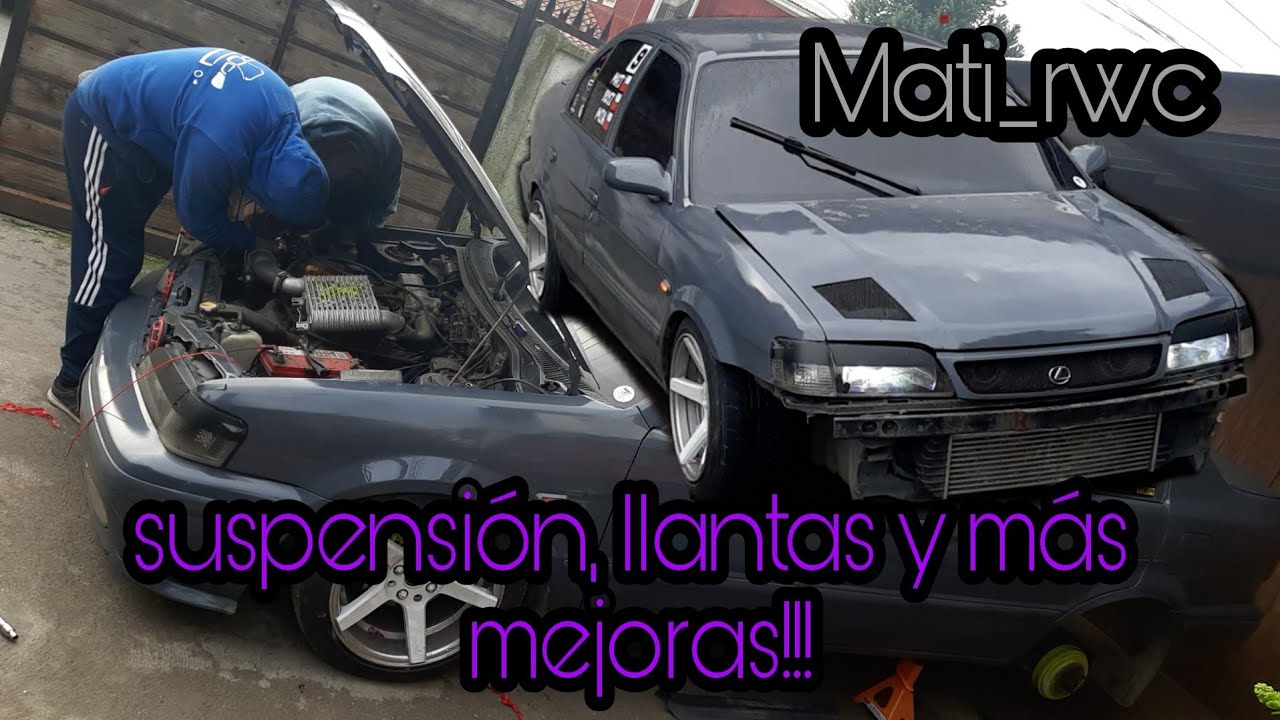 suspensión, llantas y más mejoras al tercel!!!/ NUEVA INTRO!!! / Mati_rwc