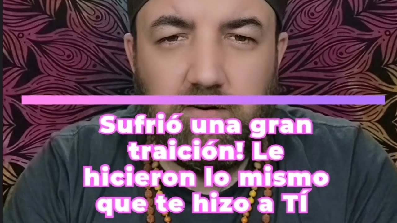 SUFRIÓ UNA TRAICIÓN 😱 LE HICIERON LO MISMO QUE A TÍ ‼️