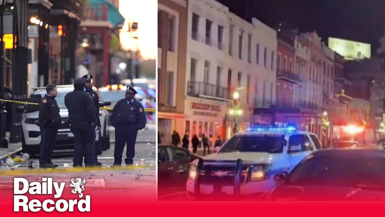 New Orleans Attack: Ten dead and dozens injured after car ploughs into crowd in Bourbon Street area