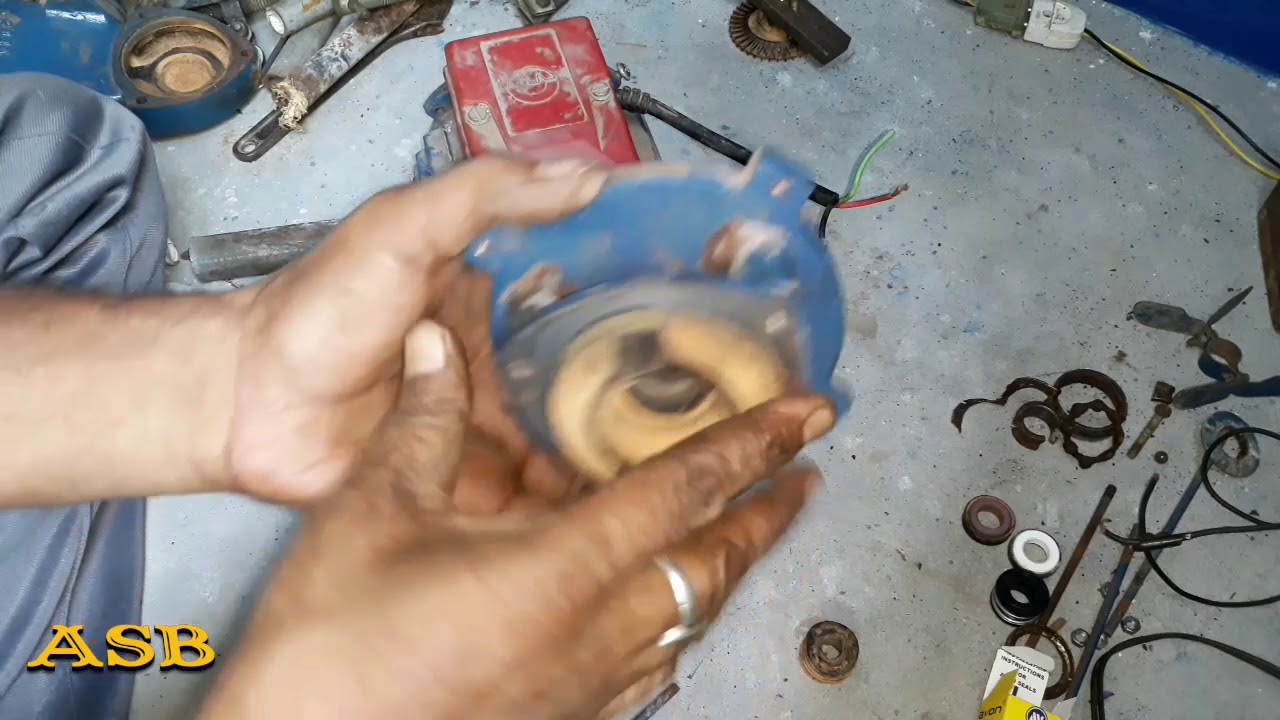 Domestic water pump repair complete       #PART-4