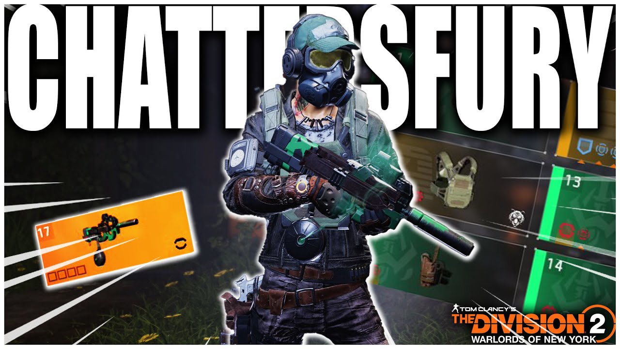 THE DIVISION 2 CHATTER'S FURY BUILD IS LIKE CHEATING, NO RELOAD, RAPID FIRE & SURVIVABILITY IN TU11