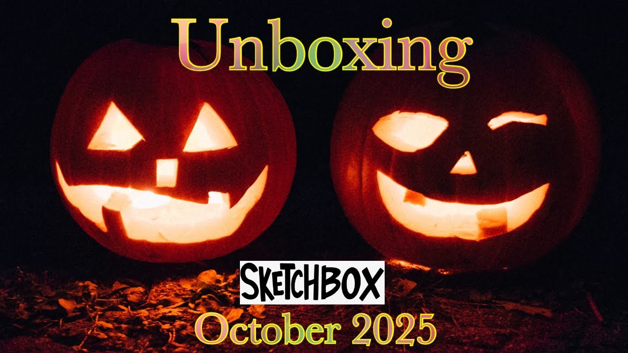 Распаковка Premium Sketchbox октябрь 2025 плюс несколько дополнительных приятных мелочей!