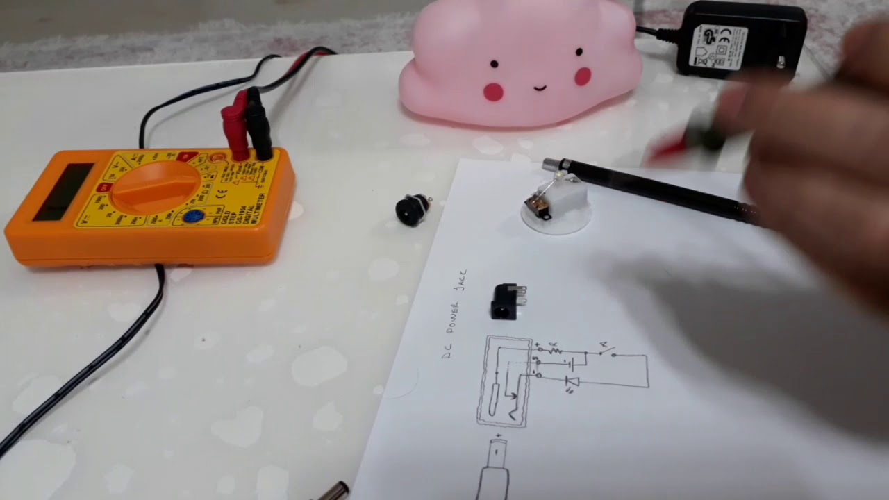 DC Power Jack Bağlantı (DC Power Barrel Jack Connection)