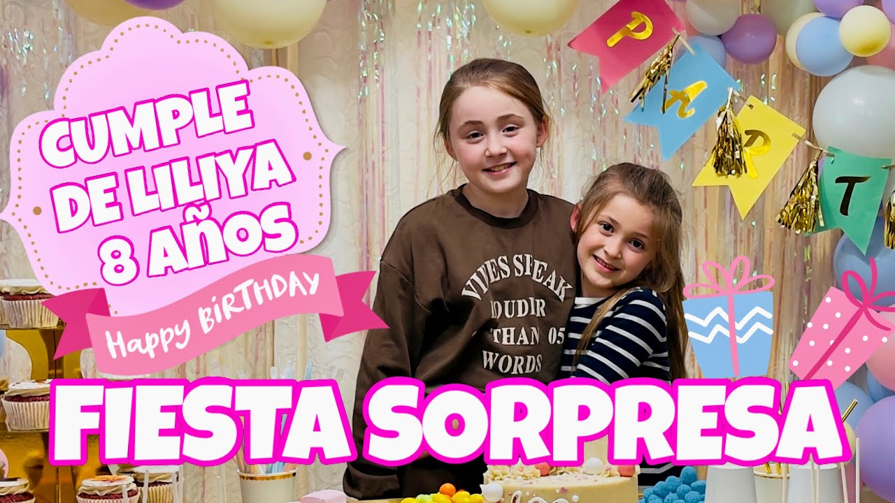 PREPARO FIESTA DE CUMPLEAÑOS SORPRESA para Liliya FAMILIA PANDA