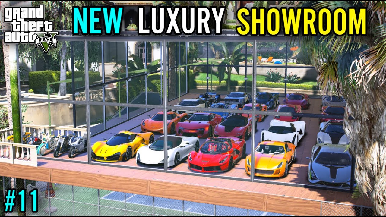 Michael New LUXURY Showroom | GTA 5 Gameplay