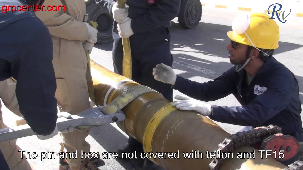 Assembly threaded joint (FPI) full pipe lenght during DNV Exam Dammam