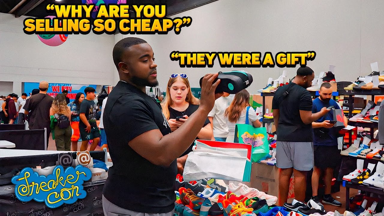 ALMOST GOT SOLD A FAKE TIFFANY AT SNEAKER CON EL PASO *Buying all CPFM Air Force 1’s*