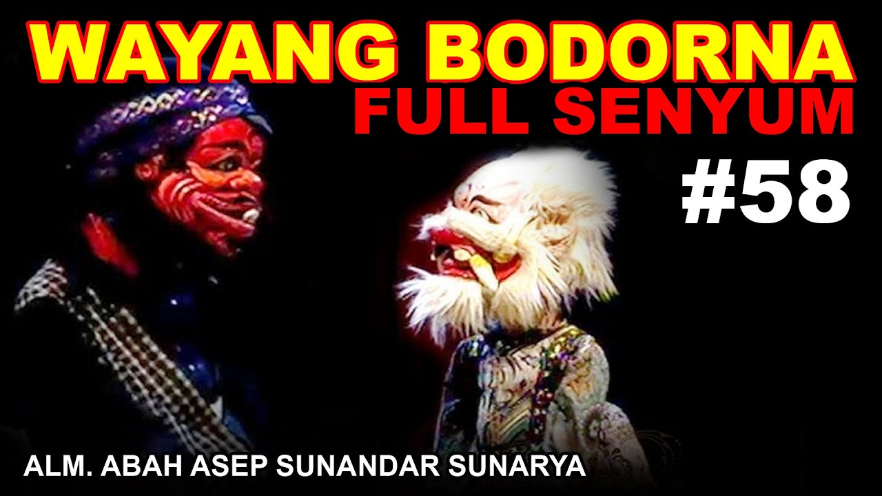 Cepot Bobodoran Full Senyum Lucu Wayang Golek Asep Sunandar Sunarya 58