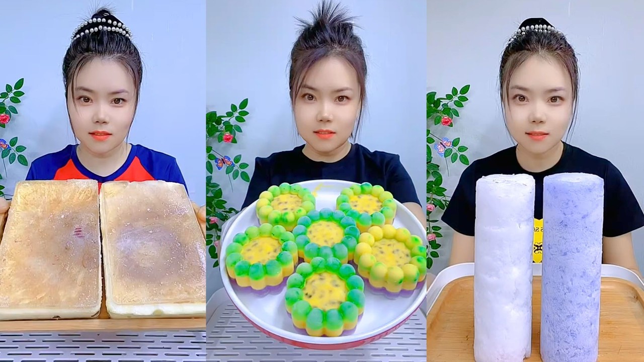 Homemade Traditional Chinese Ice Eating Show #101