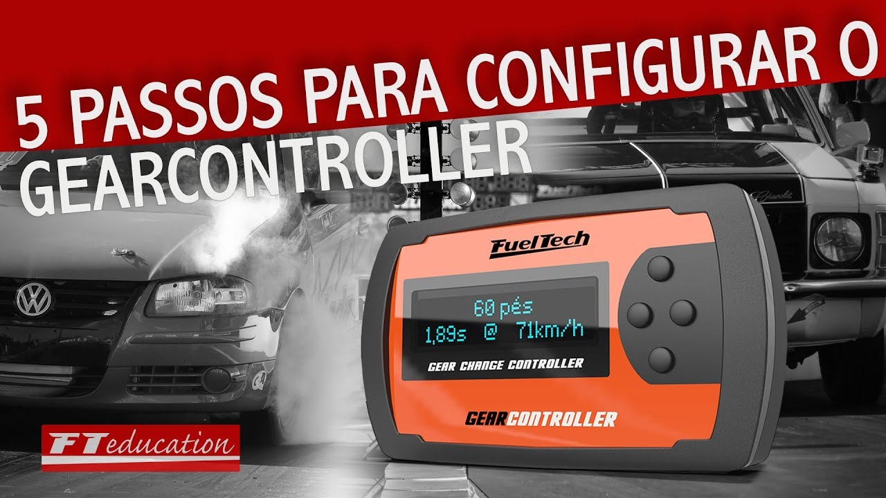 5 passos para configurar o seu GearController. ✋