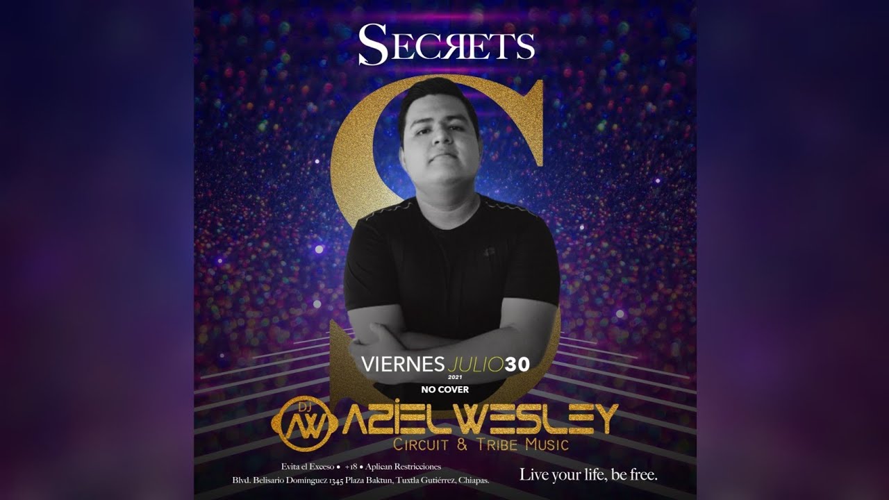 Música De Antro 2021 - Aziel Wesley (Live In Secrets Social Club 2021)