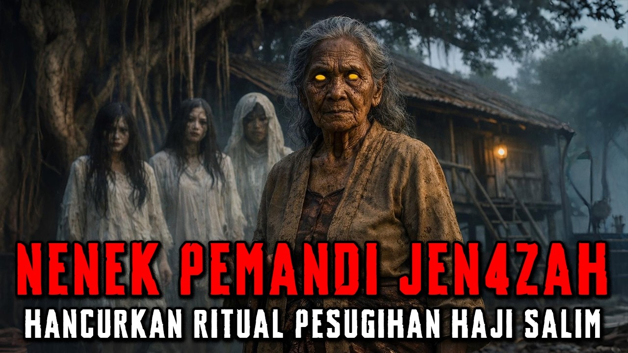 SERAM ! DI DATANGI ARWAH TUMBAL PESUGIHAN, SEORANG NENEK TUKANG PEMANDI JENAZAH HANCURKAN PESUGIHAN
