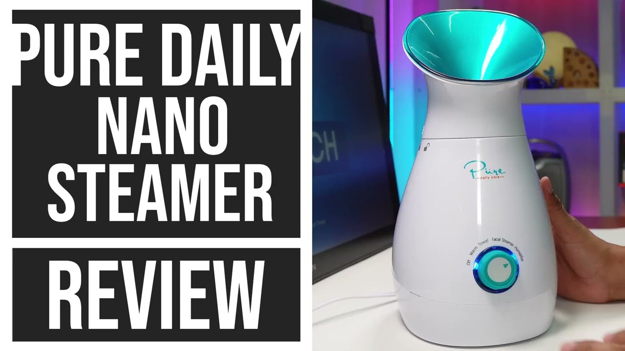 NanoSteamer Large 3 in 1 Nano Ionic Facial Steamer Review