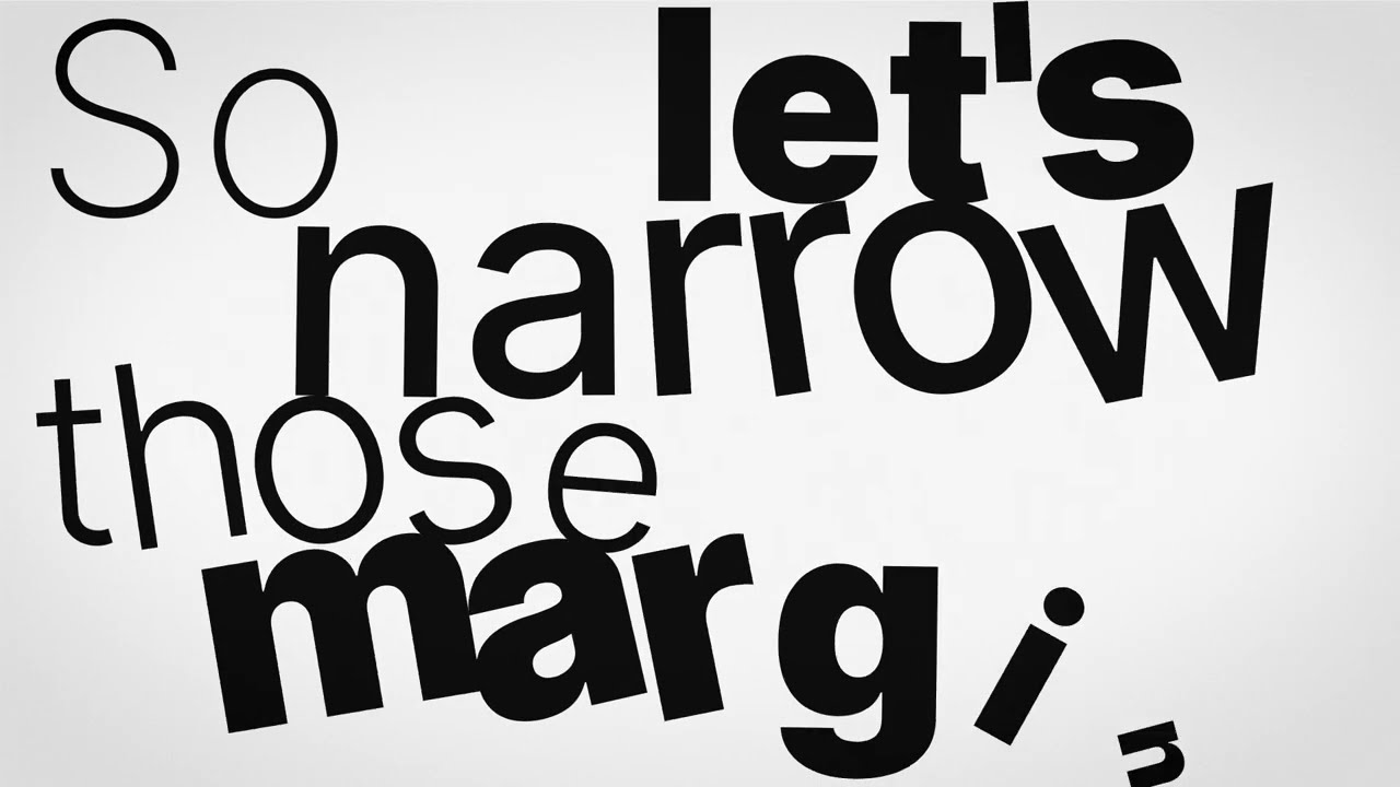 Kinetic Text 'Apple' Style Motion Graphics Video | marginfi | ContentGrow