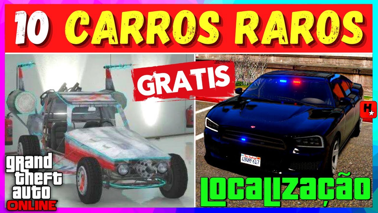 GTA 5 Online: 10 Carros Raros, Caros e Secretos que Você não Sabia que dava pra pegar (Localização)