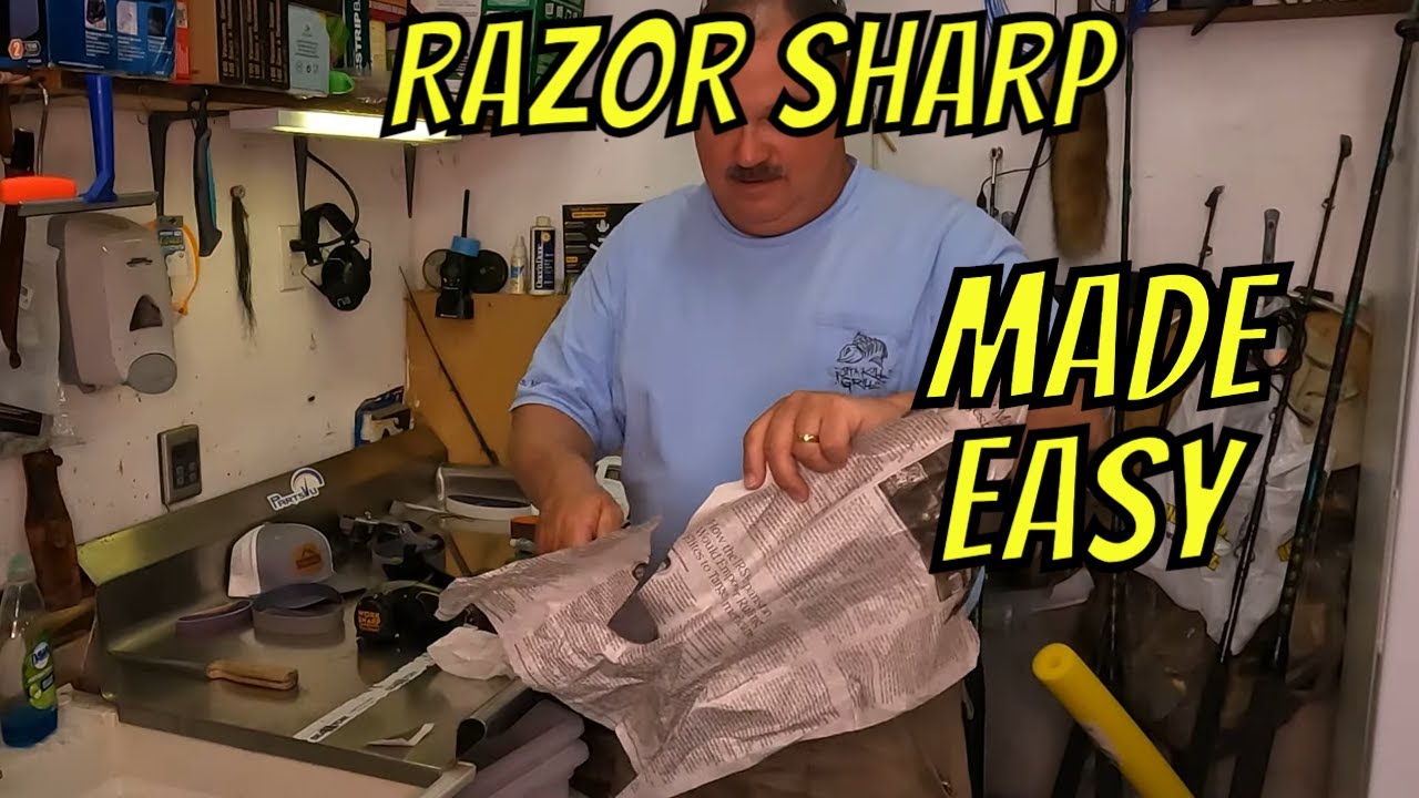 WORK SHARP KEN ONION - BEST WAY to Sharpen Any Knife RAZOR SHARP! (One Machine that does it ALL!)