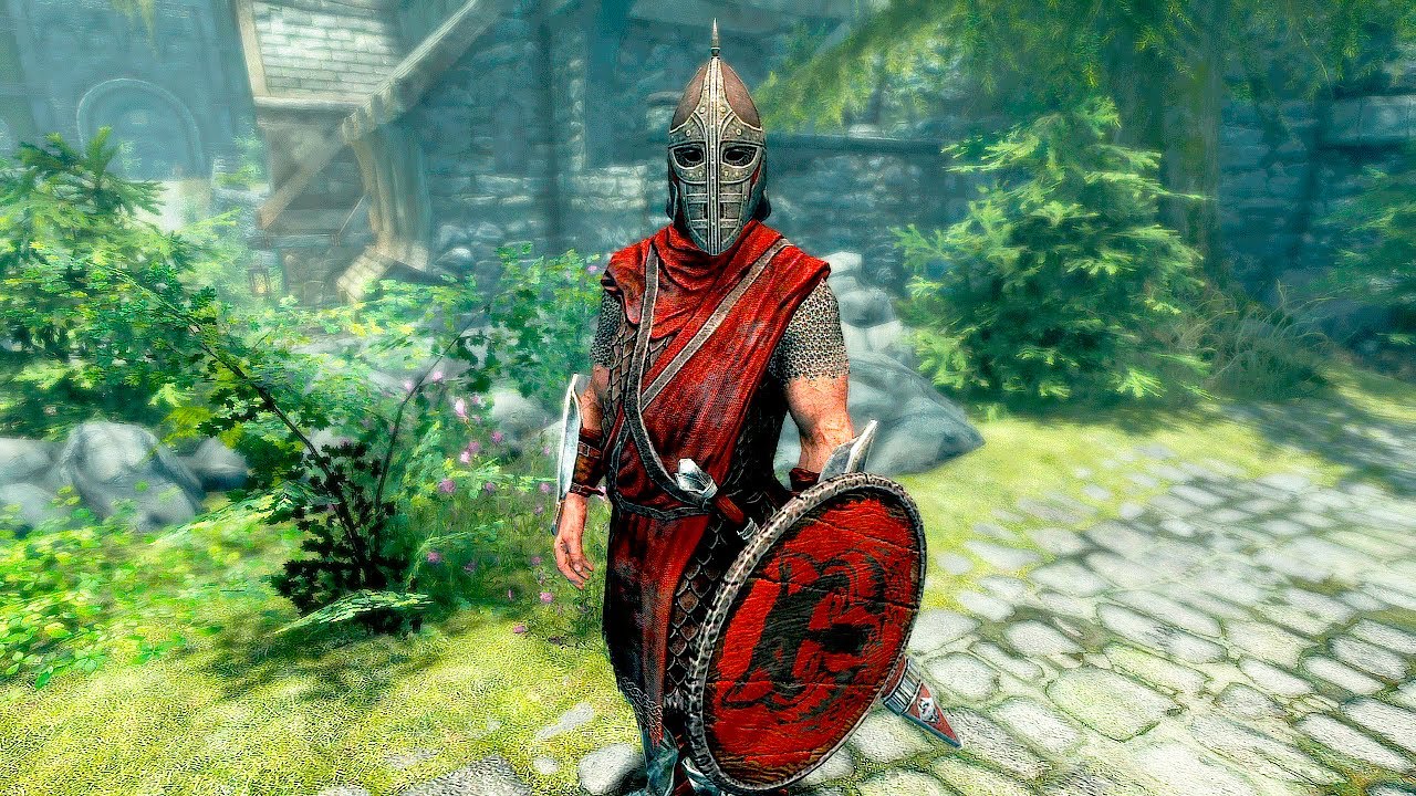 [ENG] Реакции Стражи на Уникальные Артефакты и Оружие Персонажа в Skyrim
