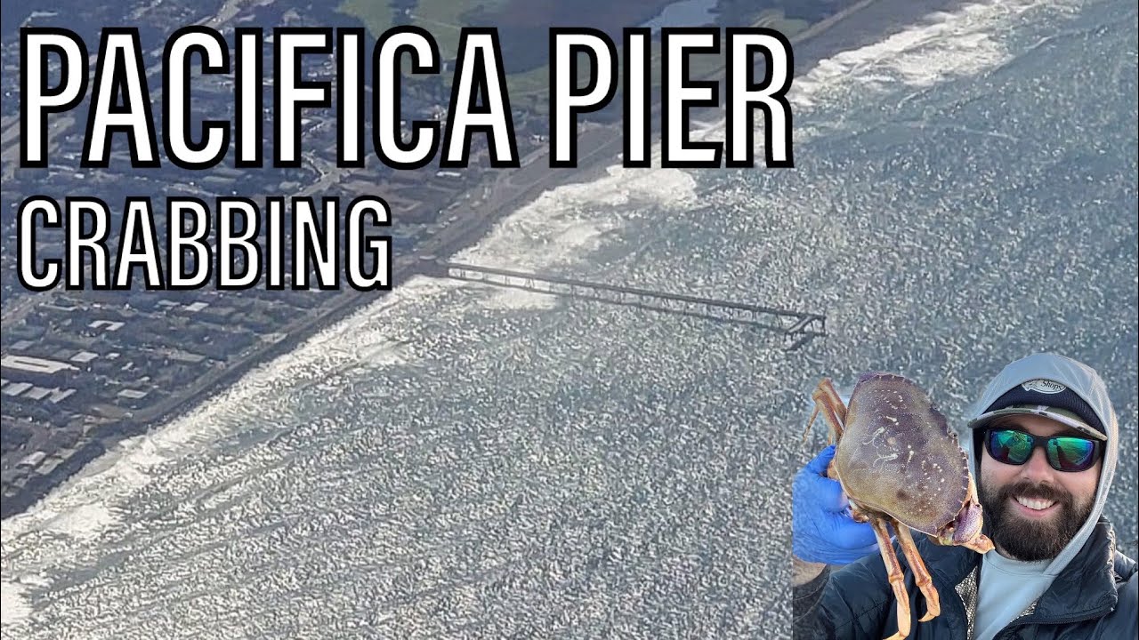 Pacifica Pier Crabbing. Northern California Crab Snaring