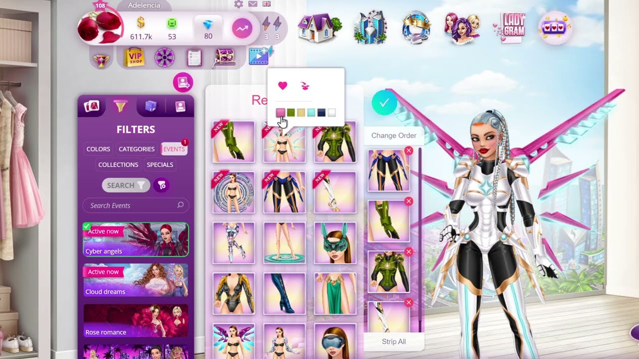 Lady Popular ~ Cyber Angels ~ Mechanical Angel