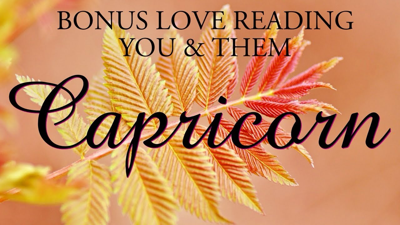 CAPRICORN love tarot ♑️ You Are In Control Capricorn This Person Wants To Talk