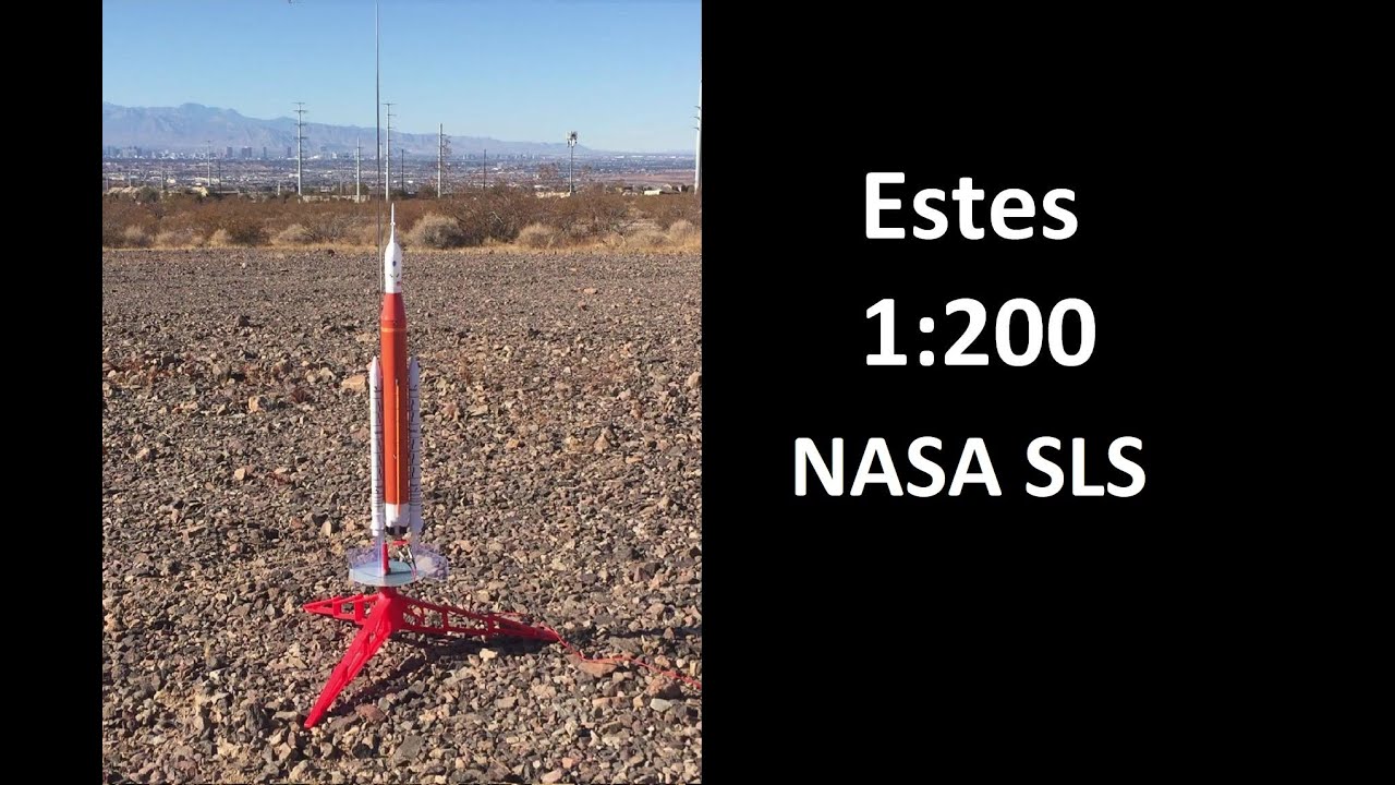 r5 Estes NASA SLS Build/Launch