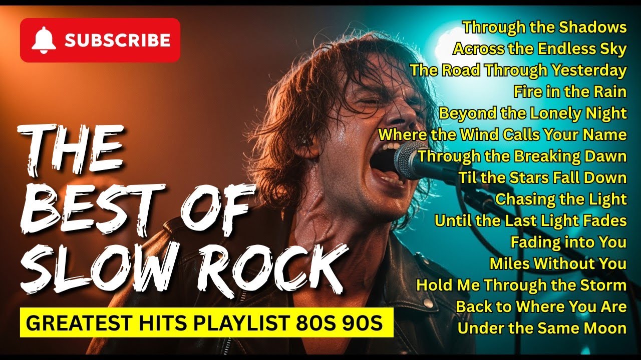 Legendary Slow Rock Love Songs | The Most Emotional Heart-Melting Classics