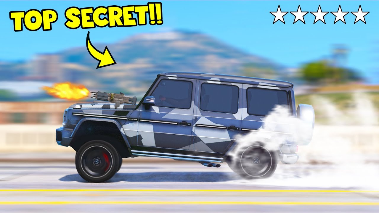 Я проник в штаб-квартиру NOOSE, чтобы украсть ЭТО!! (Модификации GTA 5)