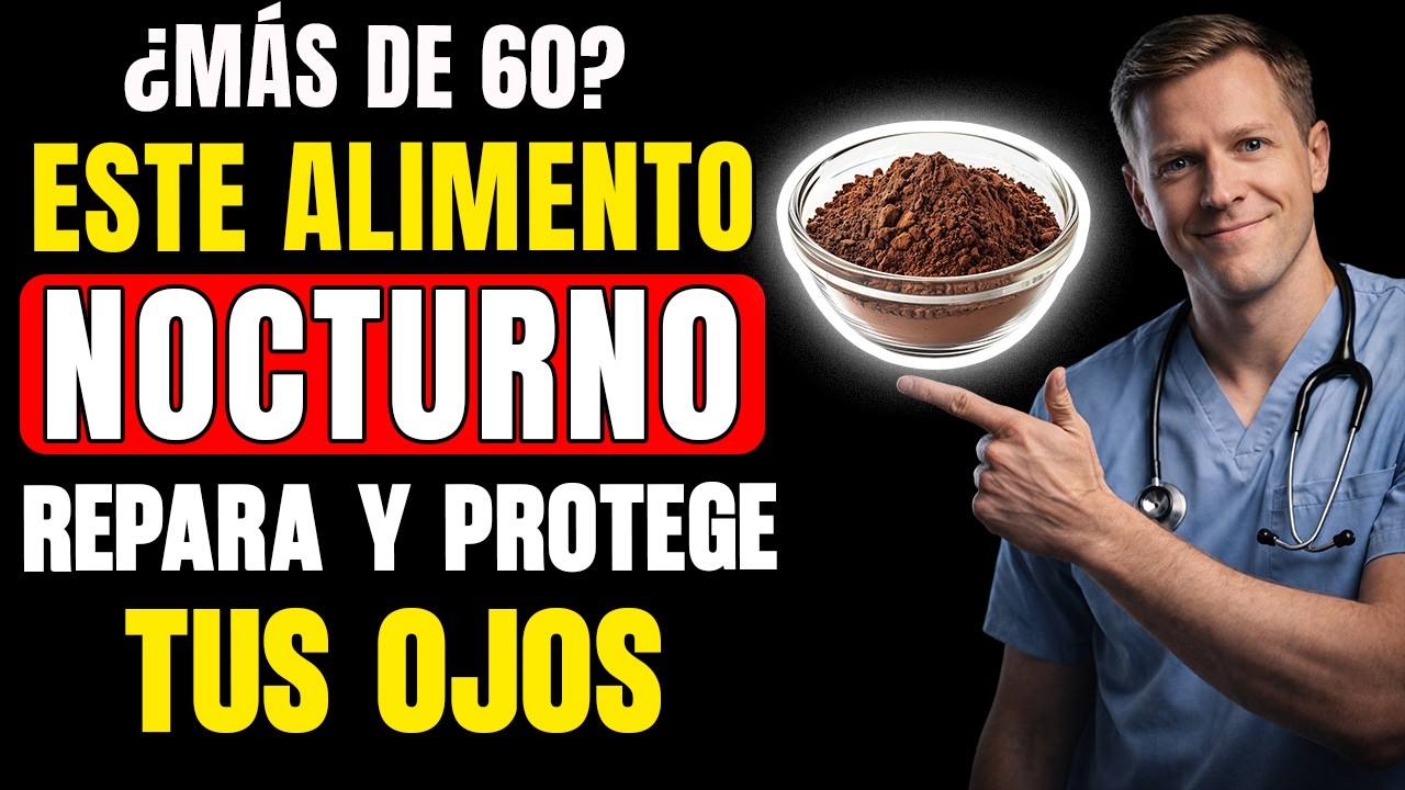 Después de los 60: un alimento NOCTURNO que repara y protege tus OJOS envejecidos