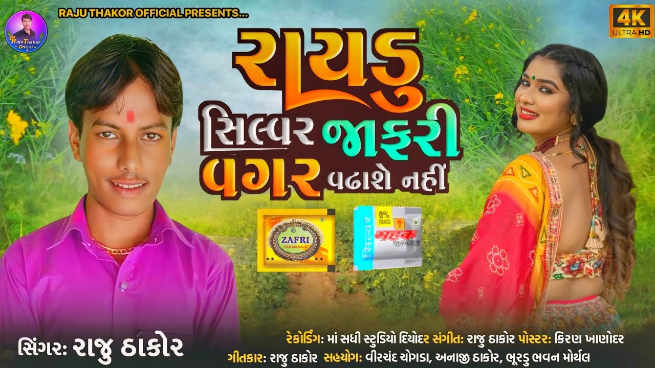 Raydu Silver Jafari Vagar Vadhhashe Nahi રાયડુ સિલ્વર જાફરી વગર વઢાશે નહીં Raju Thakor new song 