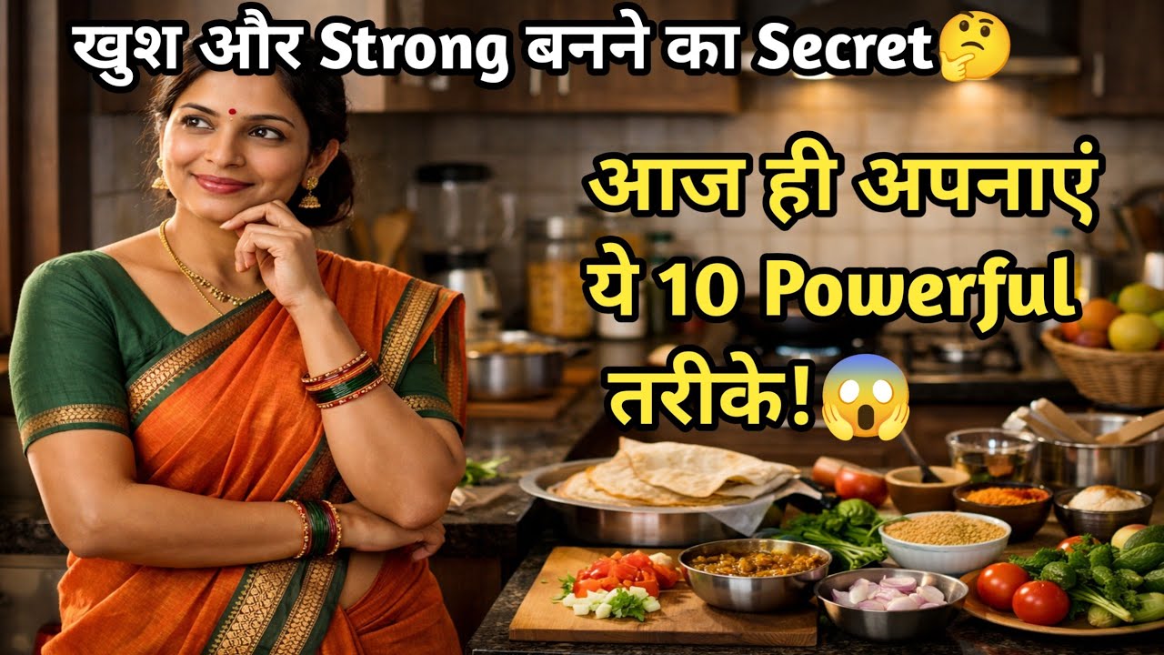  10 Powerful Ways for Homemakers | Life Changing Tips | be a woman with a clever mind | 