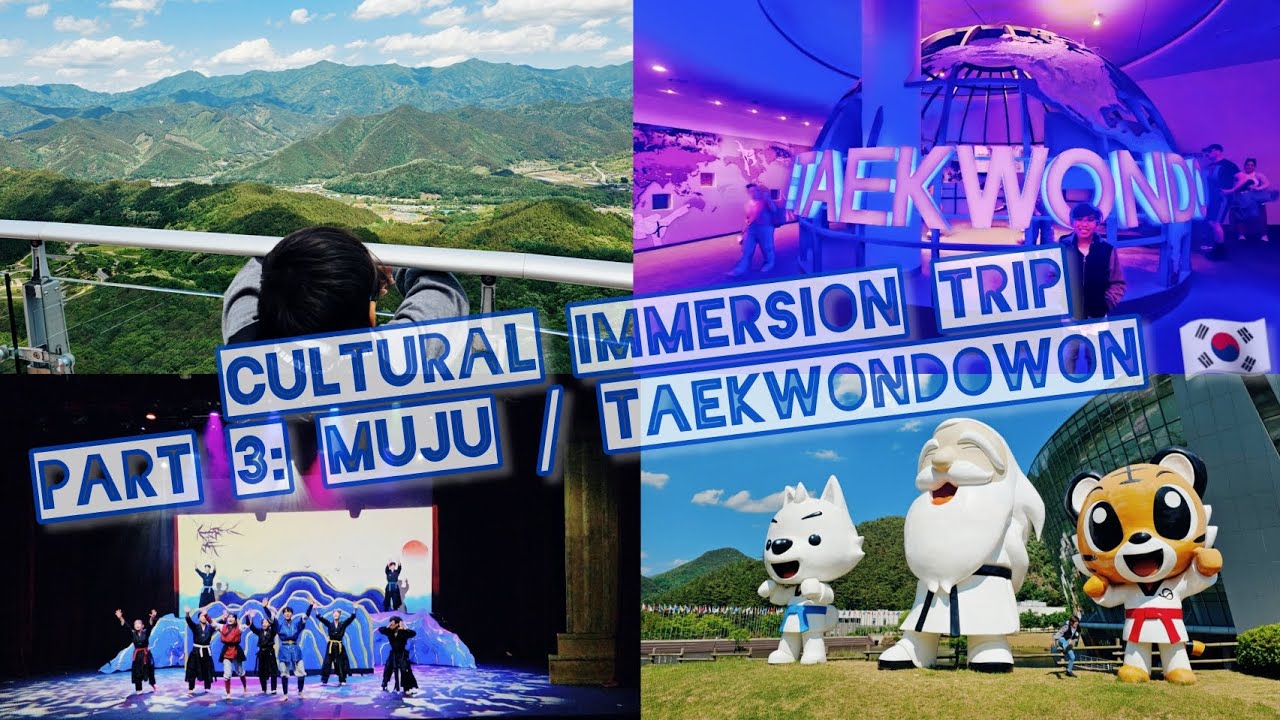 Muju South Korea! | Taekwondowon | Cultural Immersion Trip Part 3