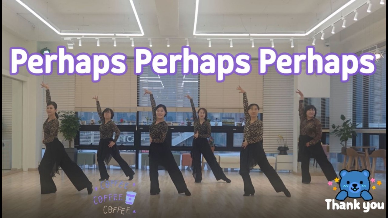 미댄스스튜디오 perhaps Perhaps Perhaps LineDance / 초급라인댄스 / Beginner/ 퍼햅스 퍼햅스 퍼햅스 라인댄스 /