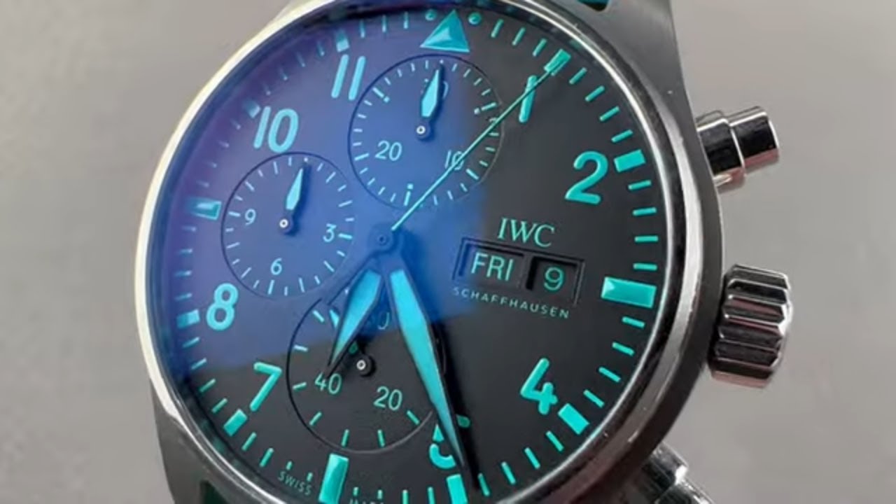 IWC Pilot's Watch Chronograph Mercedes-AMG Petronas Formula One Team Edition IW3881-08 IWC Review