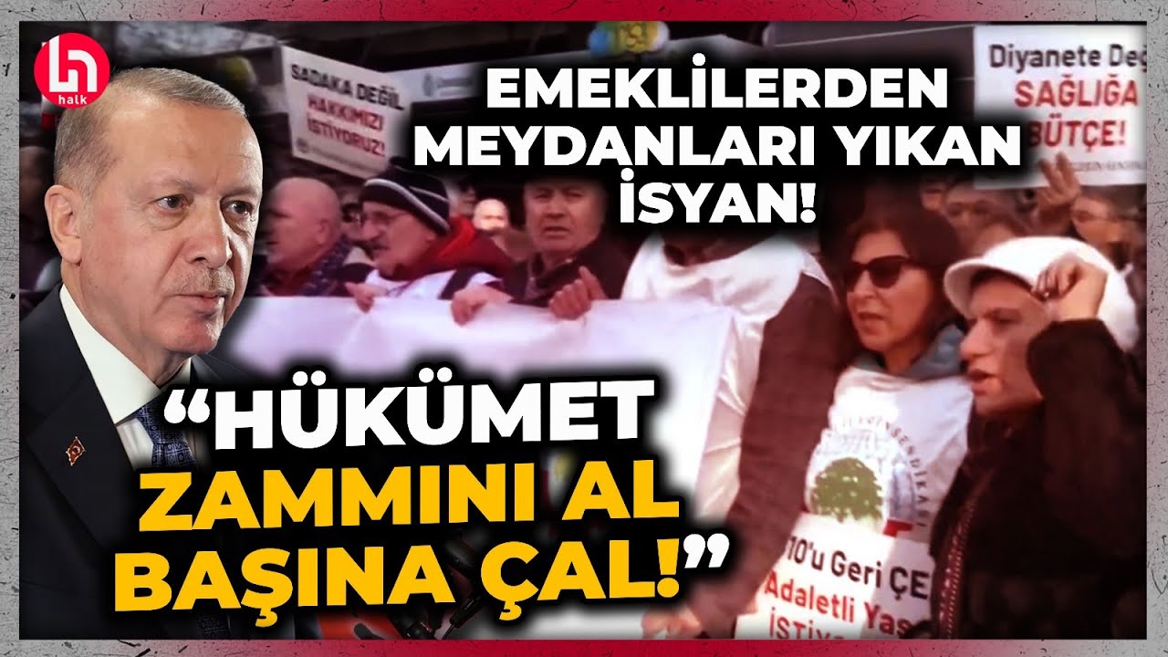 Emekliden Erdoğan ve Şimşek'e görülmemiş 'zam' isyanı! 