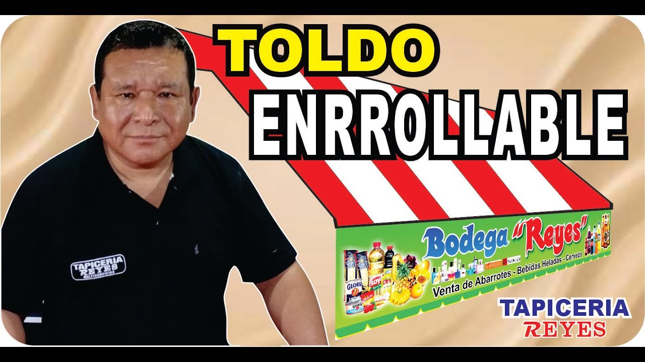 TOLDO CORREDIZO PARA NEGOCIO