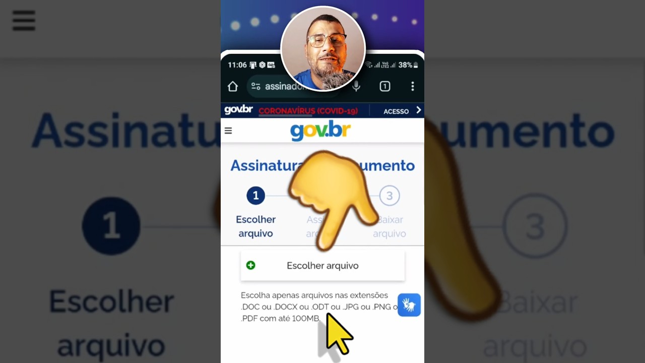 Como fazer assinatura digital pelo gov.br
