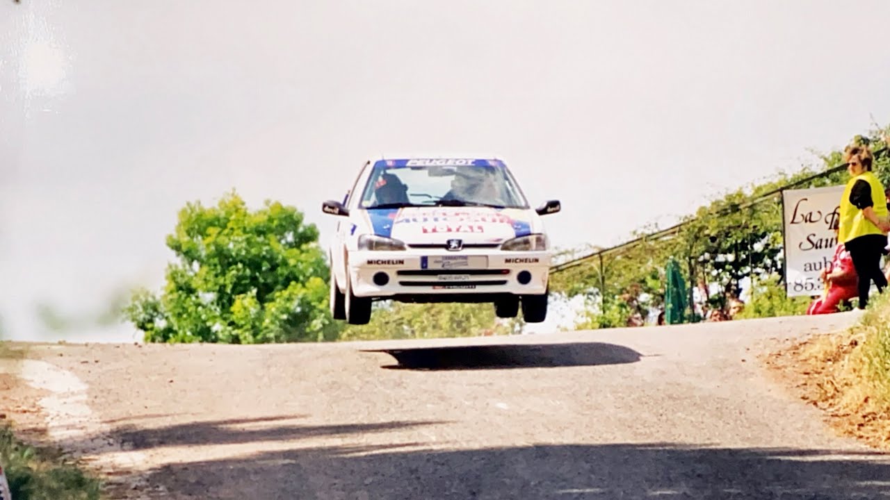 Rallye Vins-Macon 1998 - La bosse au Col des Enceints premier passage