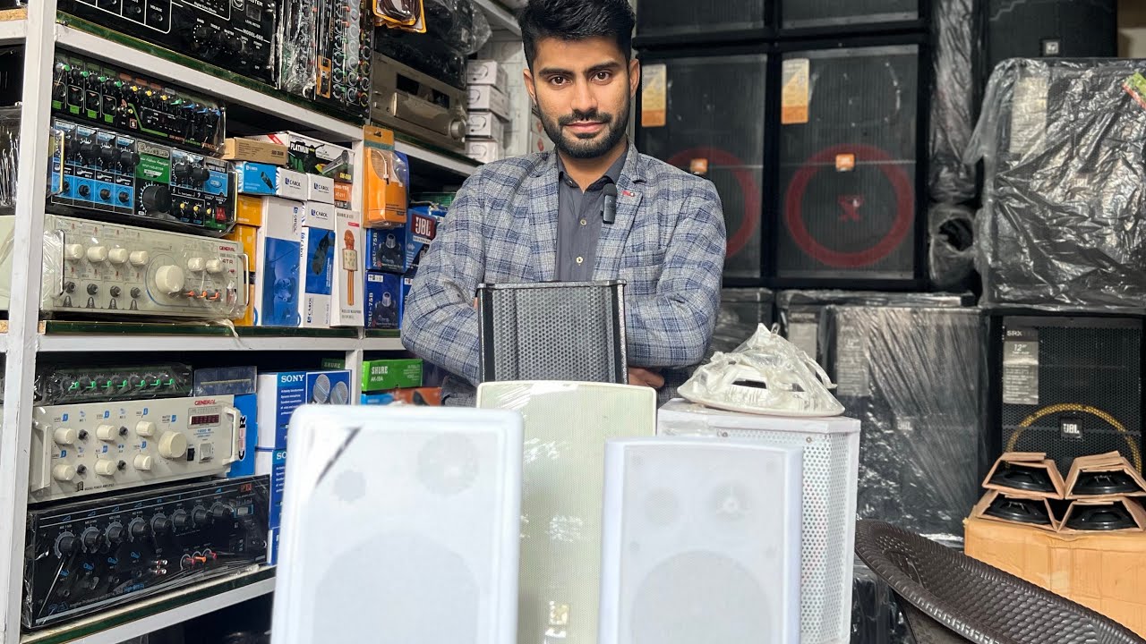Indoor cloumn speakers kon sy use kry //best speakers for Masjid use //Hd sound quilty#pakistansound
